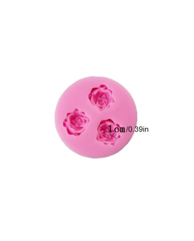 Gül Yaprakları Silikon Kalıp - Hobi Silikon Kalıbı -Kod:1138