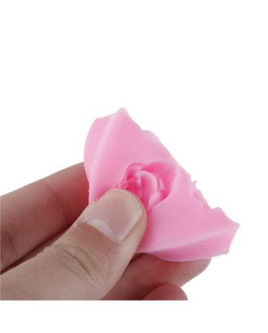 Gül Yaprakları Silikon Kalıp - Hobi Silikon Kalıbı -Kod:1138