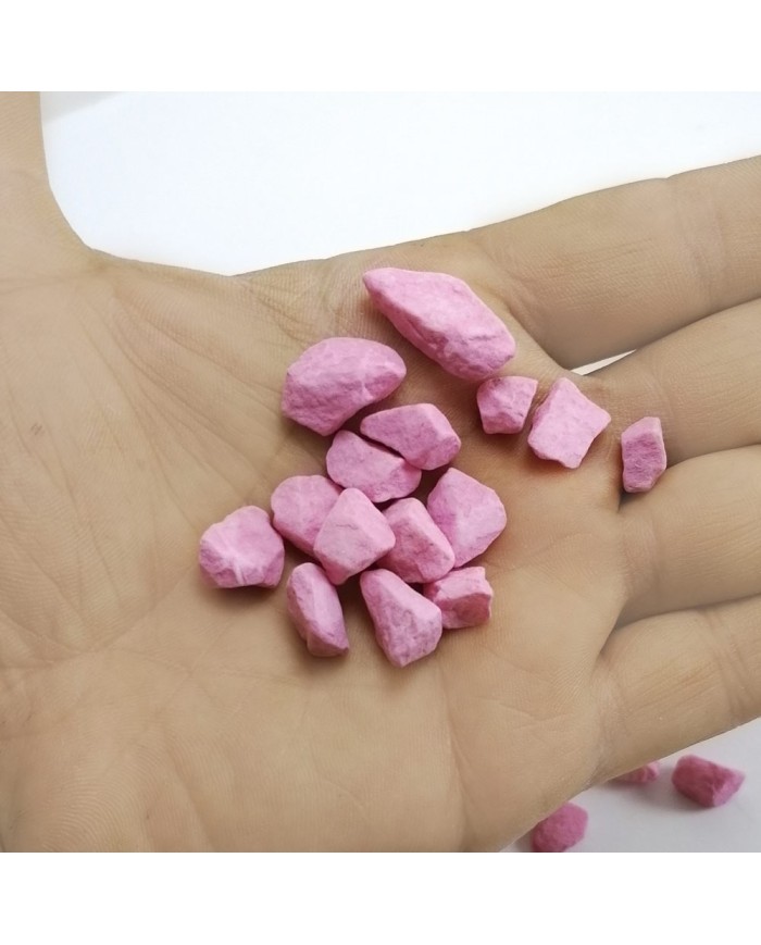 İri çakıl taşı pembe 100gr