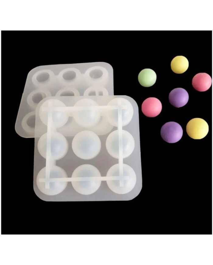 Reçine Epoksi Mum Beton Sabun Silikon Kalıbı - Kod: 1101