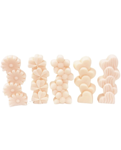 Papatya Modeli Mum Hobi Silikon Kalıbı - Kod: 1152