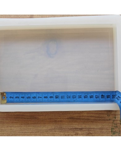 Reçine Epoksi Silikon Kalıp 20x13x3 cm