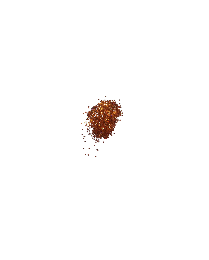 Epoksi Süsleme Glitter Pul Geometrik Bakır-5 gr