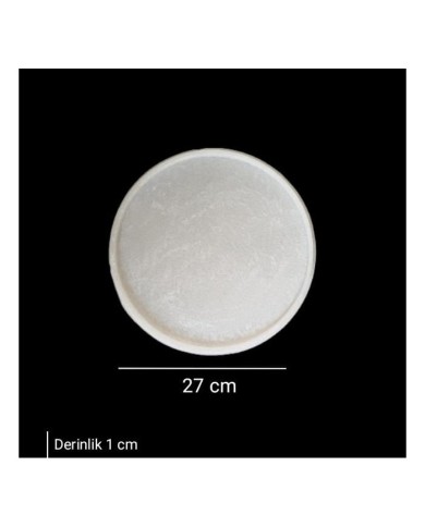 27 cm - Yuvarlak Tepsi Kalıbı