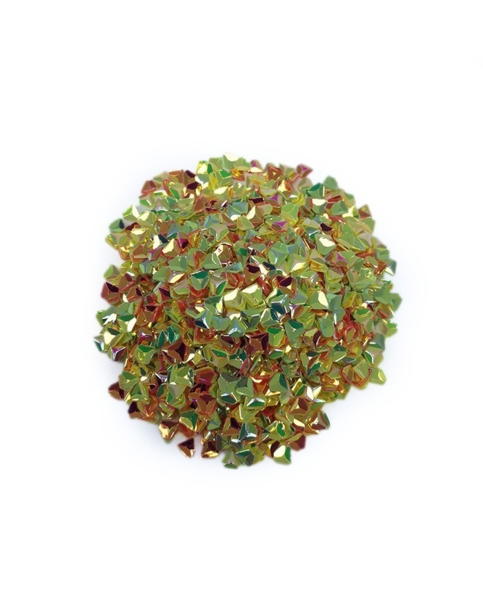 Karışık Üçgen Pul Kırığı - 25 gr