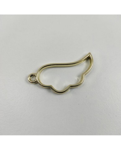 Metal Kolye Ucu Melek Kanadı Model