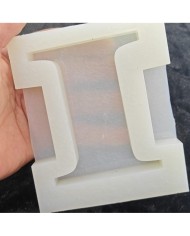 T Harfi Epoksi Beton Mum Kalıp - L Boy