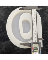 C Harfi Epoksi Beton Mum Kalıp - L Boy