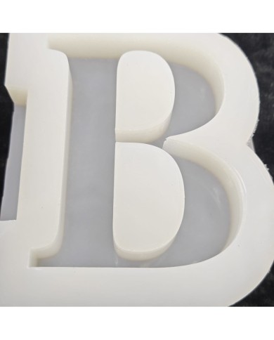 B Harfi Epoksi Beton Mum Kalıp - L Boy