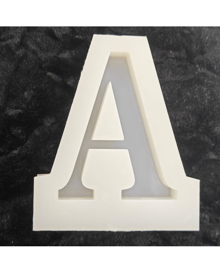 A Harfi Epoksi Beton Mum Kalıp - L Boy