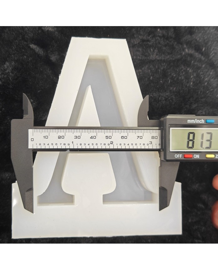 A Harfi Epoksi Beton Mum Kalıp - L Boy