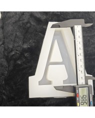 A Harfi Epoksi Beton Mum Kalıp - L Boy