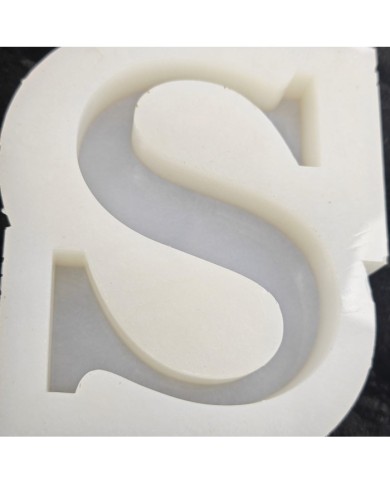 S Harfi Epoksi Beton Mum Kalıp - L Boy