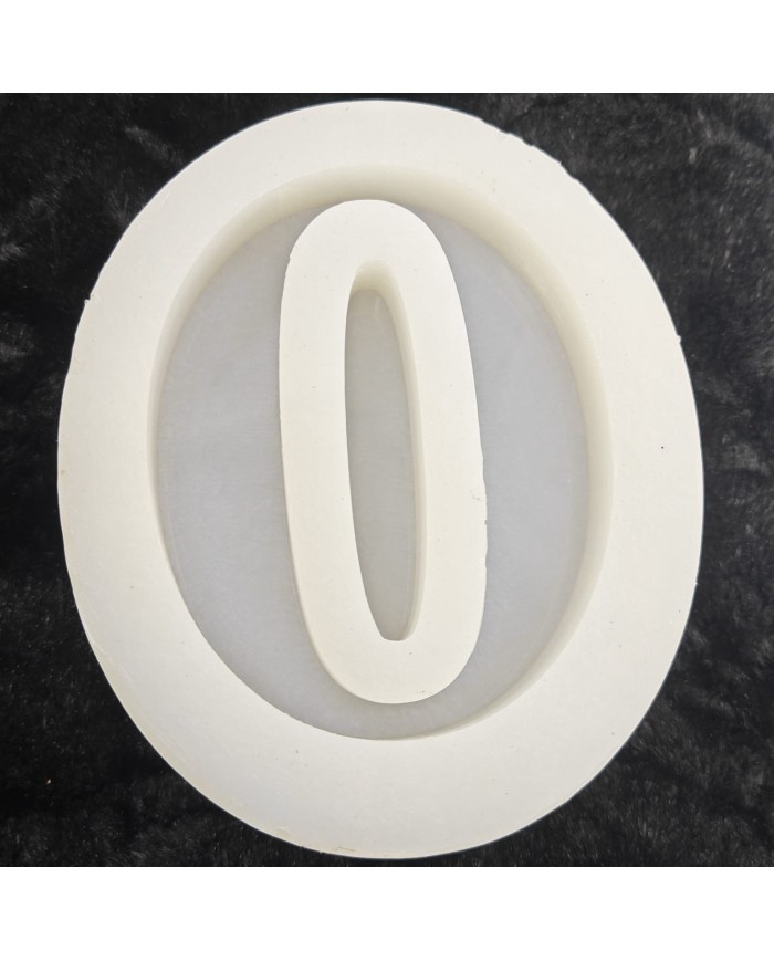 O Harfi Epoksi Beton Mum Kalıp - L Boy