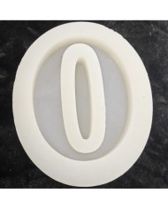 O Harfi Epoksi Beton Mum Kalıp - L Boy