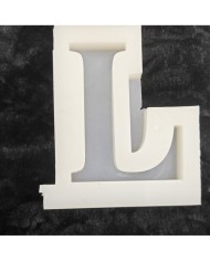 L Harfi Epoksi Beton Mum Kalıp - L Boy