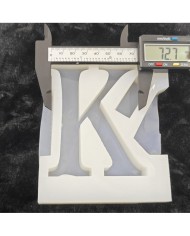K Harfi Epoksi Beton Mum Kalıp - L Boy