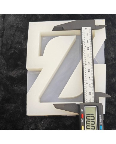 Z Harfi Epoksi Beton Mum Kalıp - L Boy