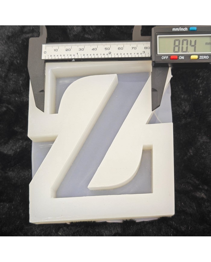 Z Harfi Epoksi Beton Mum Kalıp - L Boy