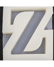 Z Harfi Epoksi Beton Mum Kalıp - L Boy
