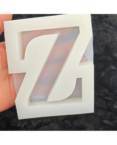 Z Harfi Epoksi Beton Mum Kalıp - L Boy