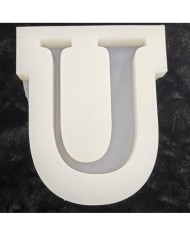 U Harfi Epoksi Beton Mum Kalıp - L Boy