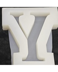 Y Harfi Epoksi Beton Mum Kalıp - L Boy