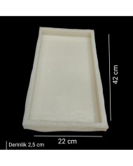 Epoksi Reçine Kalıp Big Boy 45x25x3 cm