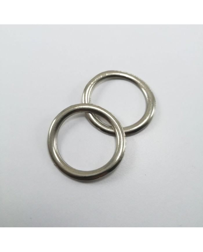 Gümüş Yuvarlak Model Metal Kolye Ucu