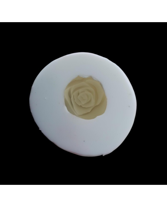 Beton ve Mum Kalıbı Gül Kalıbı 10x8 cm - Kod: 1225