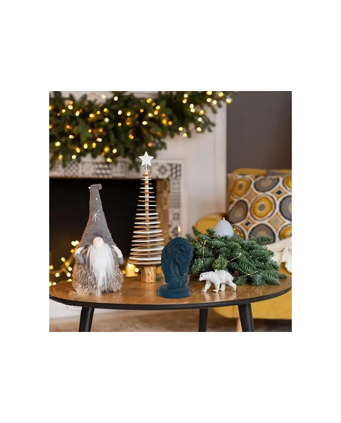 At kafası Modeli Hobi Silikon Mum Kalıbı - Kod: 1167