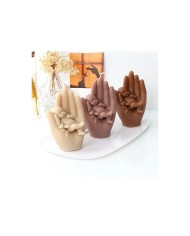 Melek Bebek Şekli - Reçine Epoksi Hobi Silikon Mum Kalıbı - Kod:1171