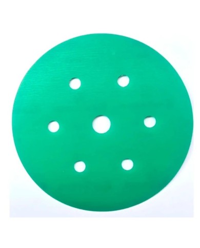 5 Adet - Karbosan AHR31/1500 - 7 Delikli - Yeşil - Cırt Zımpara