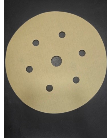 5 Adet - Karbosan ACR31/P400 - 7 Delikli - Sarı - Cırt Zımpara