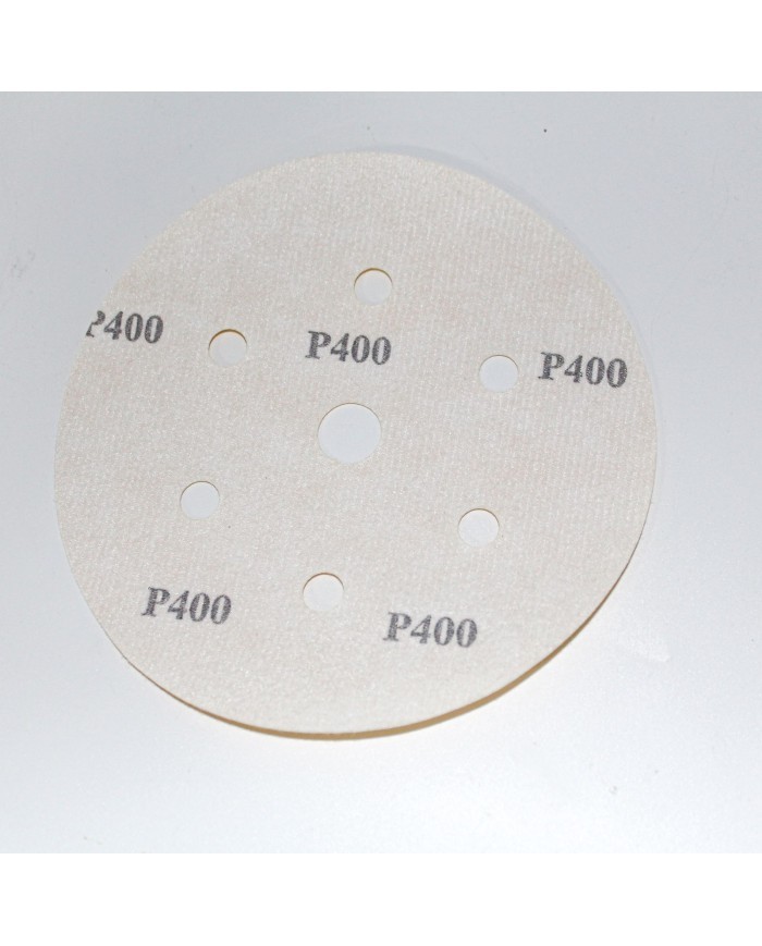 5 Adet - Karbosan ACR31/P400 - 7 Delikli - Sarı - Cırt Zımpara