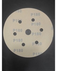 5 Adet - Karbosan ACR31/P180 - 7 Delikli - Sarı - Cırt Zımpara