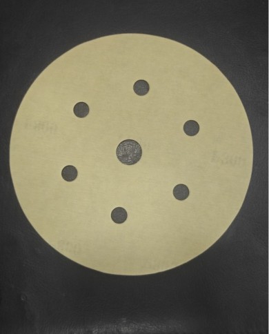 5 Adet - Karbosan ACR31/P800 - 7 Delikli - Sarı - Cırt Zımpara