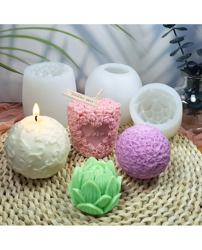 Lotus Model - Mum Kalıbı - Kod:1166