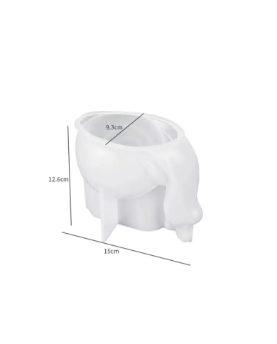 Salyangoz Model Reçine Epoksi Hobi Silikon Kalıp - Kod:1198