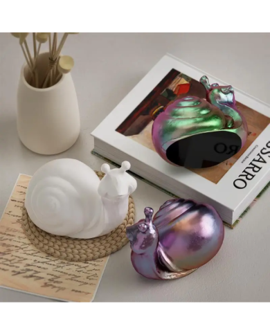 Salyangoz Model Reçine Epoksi Hobi Silikon Kalıp - Kod:1198