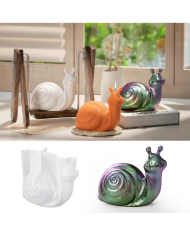 Salyangoz Model Reçine Epoksi Hobi Silikon Kalıp - Kod:1198