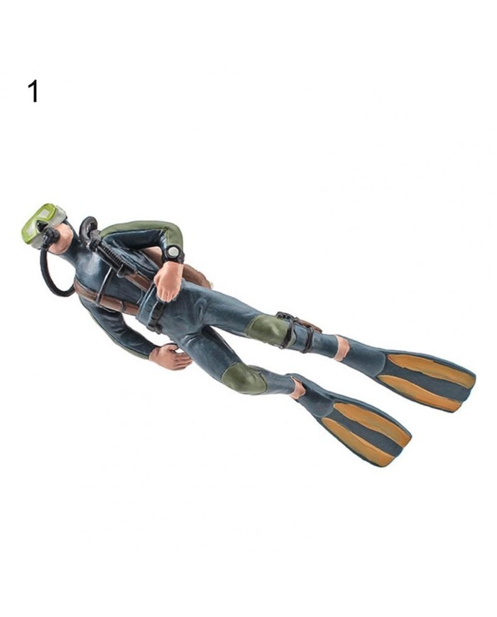 Yapay Dalgıç Adam Sarı - Mavi