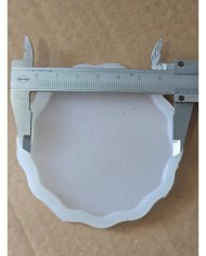 1 Adet - 4lü Reçine Epoksi Dalgalı Magent Kalıp - Kod:SN1254