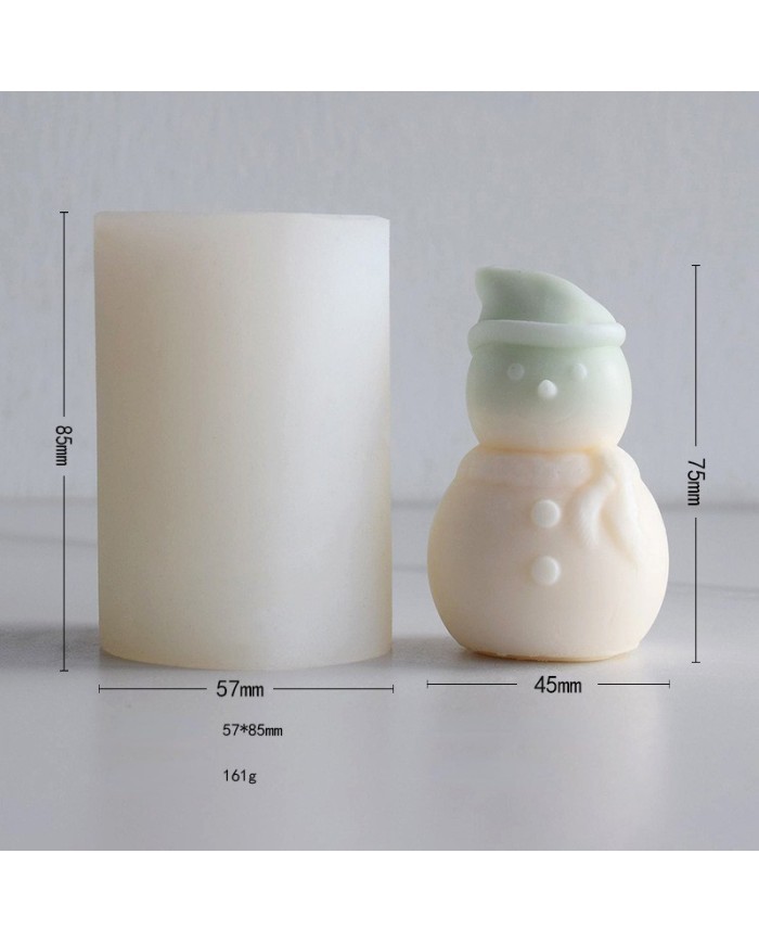 Kardan Adam Epoksi Kalıbı - Hobi Silikon Kalıbı - Kod: 1223