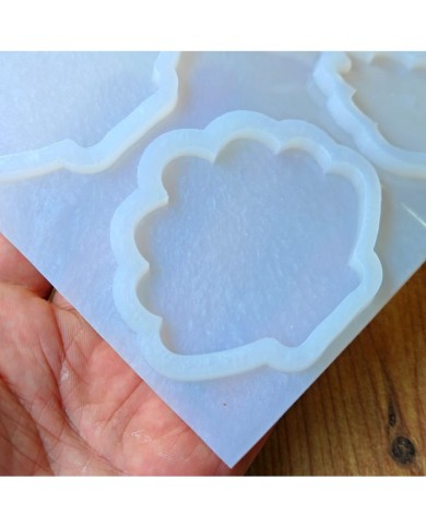 Mutlu Midye Epoksi Kalıbı 4'lü - Kod: SN1250