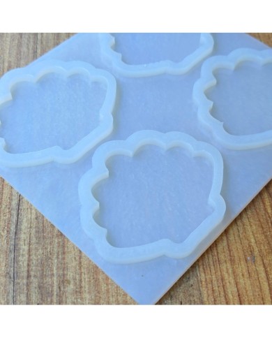 Mutlu Midye Epoksi Kalıbı 4'lü - Kod: SN1250