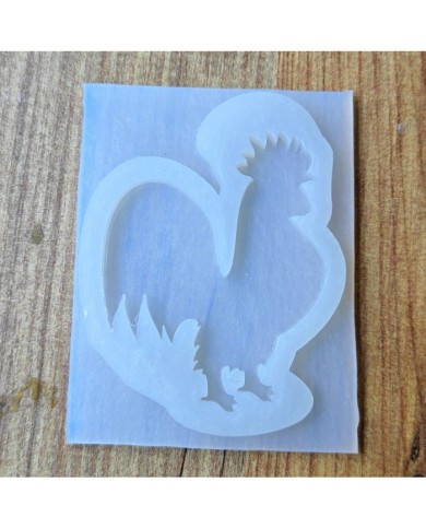 Denizli Horozu Epoksi Kalıbı - Kod: