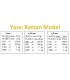 Yassı Rattan Doğal Bambu Çubuk 55 Gr Brüt - 2.5mm Rattan İp