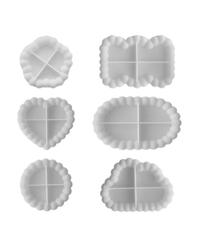 Bubble Tabak Epoksi Beton Reçine Silikon Kalıbı - Kod: 1028