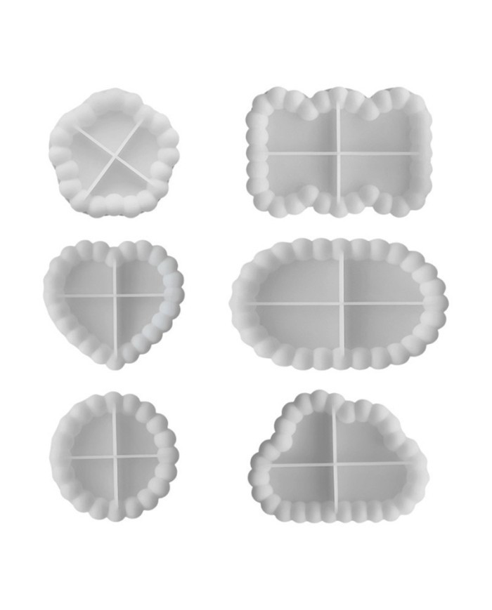 Bubble Tabak Epoksi Beton Reçine Silikon Kalıbı - Kod: 1028